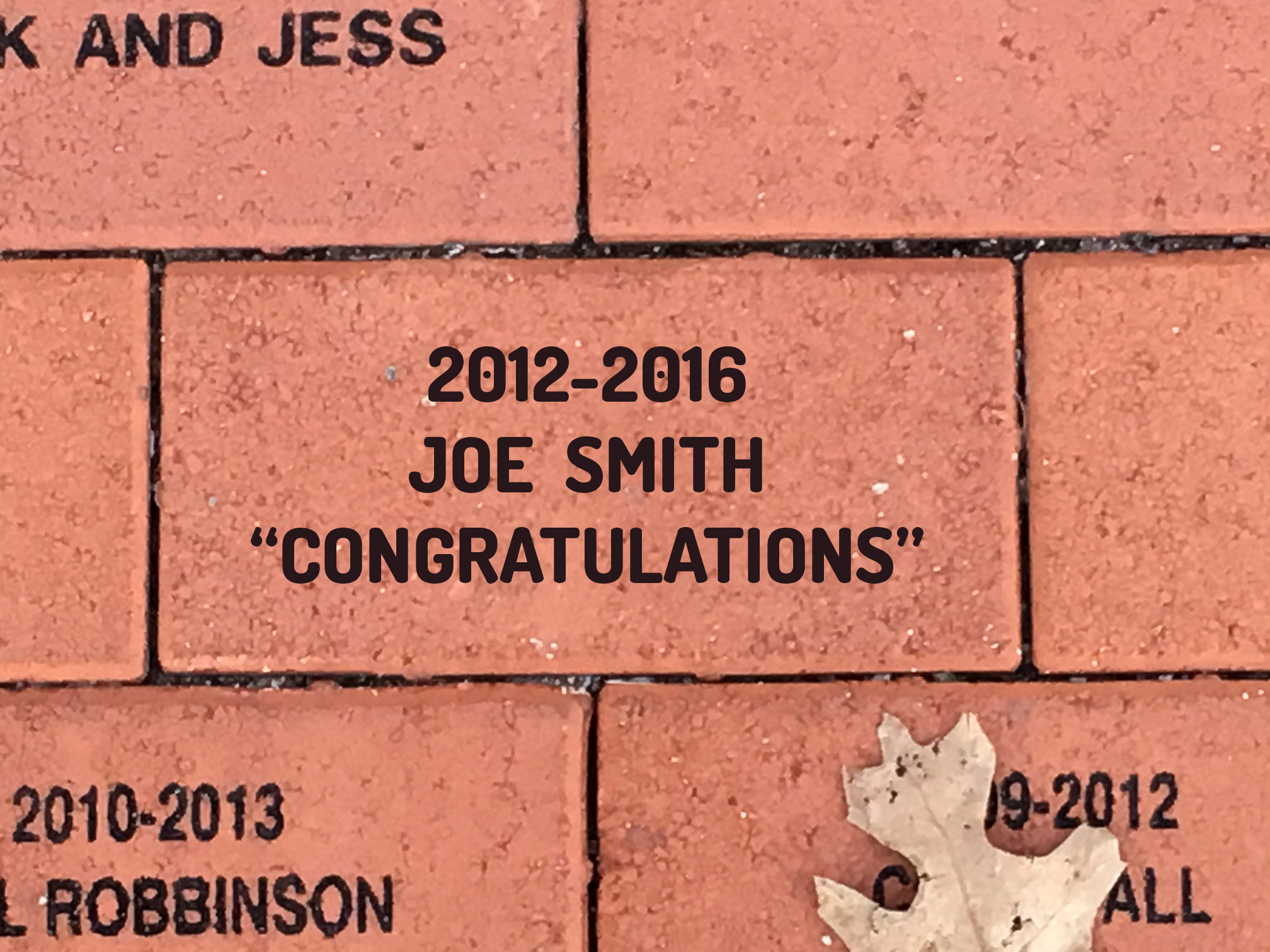 4x8 Commemorative Brick
